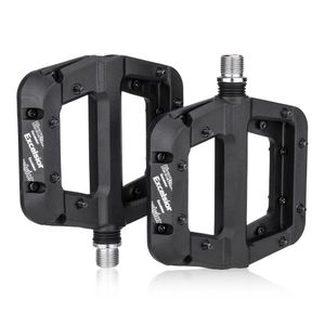 Grupos de bicicleta 2Pair1Pair MTB Bike Pedals Pedais de bicicleta de montanha não deslizantes Plataforma Nylon Fiber Bicycle Pedal