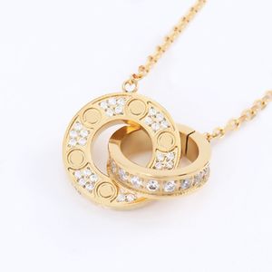 Gold Necklace Designer Luxury Necklace Designer Jewelry Gold Silver Ring Gift Men Woman Diamond Love Pendant Necklaces Necklace 451