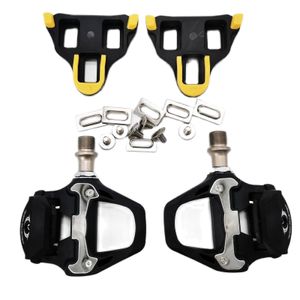 Bike Groupsets SYUN-LP R31 SPD-SL Cycling Road Bike Bicycle Self-locking Pedals Ultralight nylon 2 Sealed Bearing Bicycle Pedal Bike Part 230224