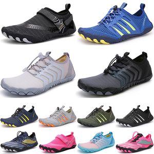 scarpe da nuoto sportive da uomo per donna acqua nero bianco grigio blu rosso spiaggia all'aperto 014