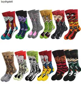 Cartoon Anime Character Men and Women039s Socks Funny Casual Street Stance Unisex Harajuku Creative Cotton Warmt2gf7935272