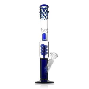 17 inches Hookah bong with a straight base design and Spiral filter 3 ice pinches for better smoother smoking experience