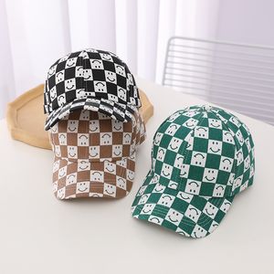 M549 KAŻ BASYBALL KAŻDEK DZIECI SKUTAL SMILE PRAKTED PAITED CAP BOUS BALL CAP HATS HATS BASABALL HIP-HOP SUNHAT