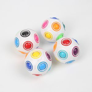 Antistress Cube Magic Fidget Toys Puzzle Rainbow Ball Crian￧as aprendendo brinquedo educacional adulto kid apaziguador estresse Ansiedade engra￧ada Caixa de jogos 1736