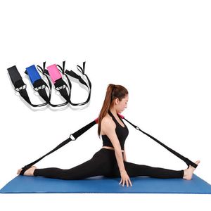 Yoga Stripes Yoga Stretch Exercise Strap Nonelastic Leg Foot Ligament Stretcher Exercise Band Fitness Stretching Strap Fitness Yoga Pull Belt J230225