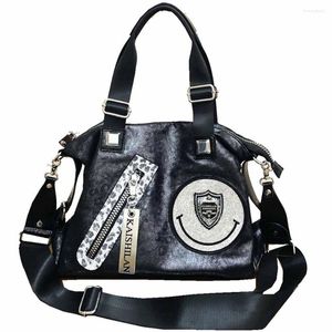 Abendtaschen Große Kapazität Marke Frauen Handtaschen 2023 Mode Luxus Tote Pailletten Silber Casual Einzelne Diagonale Schulter Große Boston Tasche