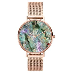 Relógios de pulso 2023 Relógios femininos de moda de luxo CORAL CHELHA DE AÇO INONTENCILENTE MHENS MULHERM Women Bracelet Clock Dress Quartz Wrist Watch Gift
