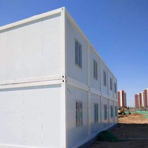 Engineering Construction Expandable One Bedroom Living Homes Tiny Flat Pack Container House