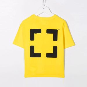 Designers Men's T shirts Ofs Luxury T-shirt Kids Offs White Boys Irregular Arrow Girls Summer Short Sleeve Tshirts Letter Printed Finger Loose Toddlers Youth Tees m8
