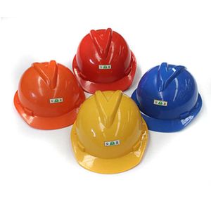 Schutzhelm Bauarbeiterhelme Sonnenschutz Custom HD PE ABS Nationaler Standard atmungsaktiv mehrere Farben Verkauf