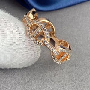 Anéis para mulheres anéis de designer de casal Banda de jóias Titanium Steel com diamantes anel Casual Fashion Street Classic Gold Silver Rose Size opcional Tamanho 4/5/6mm Caixa laranja