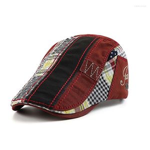 Beralar Unisex Baret Hoeden Voor Mannen Vrouwen Katoen Leisure Vizier Lente Zomer Zonnehoed Platte Baretten Capquette Gorras Planas