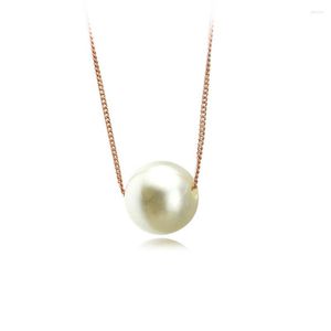 Naszyjniki wiszące 2 kolory przybycie złota klasyczna moda Top Top Freshwater Pearl Jewelry dla kobiet