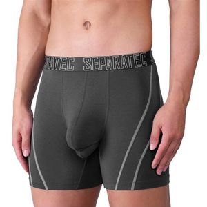 Underpants Separatec Men's Soft Bamboo Rayon Separate Pouch Underwear Long Leg Boxer262q