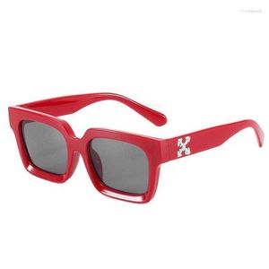 Sunglasses Off Net Red European and American Tide the Same Square Glasses Accessories Female Wholesalesunglasses 2o2d