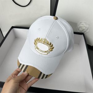 WJH2 BALL CAPS 23 مصمم أزياء زوجين بيسبول قبعة للرجال للنساء رسالة مخططة الرياضة ذات ذروة دلو Casquett