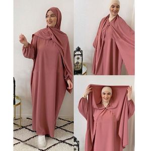 Roupas étnicas Ramadã Eid Hijab Muslim Vestre Robes Musulmanes Abaya Elegante Islã Soft Kaftans abayas para mulheres Caso do culto árabe Clothing 230224