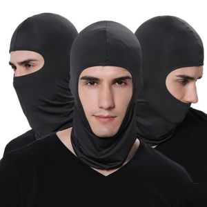 BERETS 2023 BALACLAVA FÖR MÄN KVINNA HATSKULLIES MEANIE HAT HODA Utomhus Vindtät cykel Bonnet Sun Protection Tactical Cap MZ099