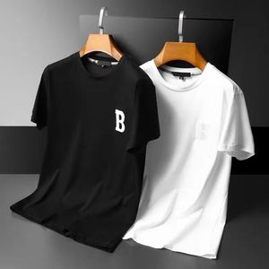 Spring and summer brushed cotton clothes vintage t shirts new high grade cotton printing short sleeve round neck panel T-Shirt mens sleeve tees graphic design t shirts