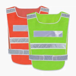 2022 New Multi-pocket Reflective Safety Vest Bright Color Traffic Railway Coal Miners Uniform Breathable