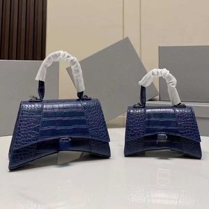 Lüks Balenciaag Kum Saati Çantası Marka Tasarımcı Çanta Çanak Omuz Crossbody Çanta Çanta Çanta Moda Kadınlar Çok Renkli İsteğe Bağlı İletişim Müşteri Hizmetleri Totebag