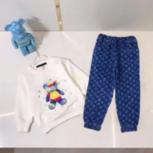 2-11 years childrens Clothing Sets BABY boys girls Garment Autumn Winter Pattern Designer Sweater Suit kids coat pants