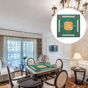 Masa bezi paspas kapağı mahjong poker azaltma paspasları oyun dağ noice ithalat kauçuk playmat dirençli masa örtüleri jongg dominos