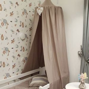 Crib Netting Nordic Style Princess Cotton Kids Baby Bed Room Canopy Mosquito Net Curtain Bedding Dome Tent 230225