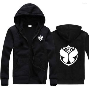 Herrtröjor 2023 Hoodie Tomorrowland Rock Music Cardigan Hooded Jacket