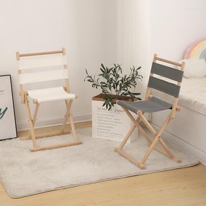 キャンプ家具手作り木材キャンプガーデンチェアキャンバス折りたたみ可能な屋外折りたたみfurniturecamp