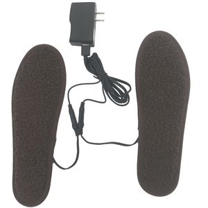Sko delar tillbehör USB uppvärmd sko insolor elektrisk fot uppvärmning pad fötter varmare sockplatta matta vinter utomhus sport värmeinsulor vinter varm 230225