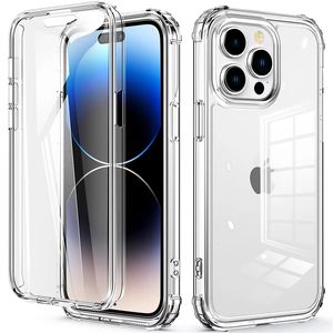 Przezroczysty przezroczysty ekran Protector Film Acryl Telefon dla iPhone'a 14 13 12 11 Pro XR XS 14 Pro Max Pełna okładka twarda okładka TPU TPU