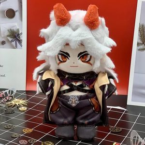 Plüschpuppen Genshin Impact Arataki Straight Arataki Itto Plüschpuppe Venti Xiao Plushie Wechselkleidung Weiches Stofftier Geburtstagsgeschenk für Kind 230225