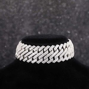 Hotsale unika designsmycken 925 silver VVS Moissanite Hip Hop -armband isas ut kubansk länkarmband