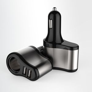 Dual USB Quick Charge Car Charger Splitter Lighter Socket Charger Smart Car Charger i biladaptertillbeh￶r