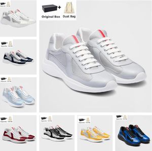 Top Brand Runner Sports Americas Cup Men Shoes Tech Fabrics Technical Fabric Mens Skateboard Walking Low Top Sneakers Discount Trainers EU38-46