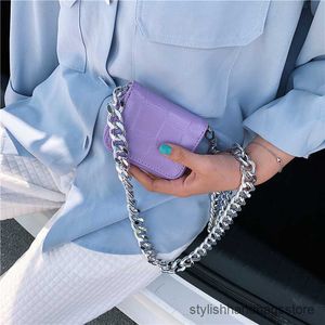 Mini Diagonal Straddle 2020 mode Ny m￶nster Lady Clutch Bag Axel Belt Chain Women Classic Small Square Q1221