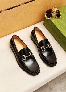 2023 Men's Genuine Leather Dress Shoes Mens Casual Designer Loafers Male Brand Slip On Party Wedding Oxford Shoes Size 38-45