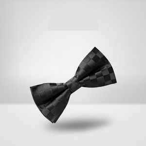 Erkekler için Bow Ties Marka Kravat Yüksek Kaliteli Moda Ekose Bowtie Büyük Parti ve Düğün Erkek Elbise Gömlek Boyun