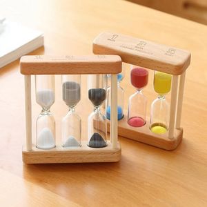 1/3/5 Minute Kitchen Cooking Sand Glass Timers Children Brush Teeth Cake Baking Timer Tools Bedroom Sand Clock Gift Decoration