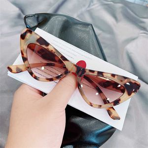 Солнцезащитные очки Kammpt Vintage Cateye Sunglasses Женские модные бренд -дизайнер маленькие кошачьи глаза солнце