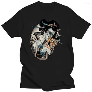 Camisetas masculinas Sekiro Shadows morrem duas vezes de jogo de algodão de algodão camiseta tee streetwear harajuku