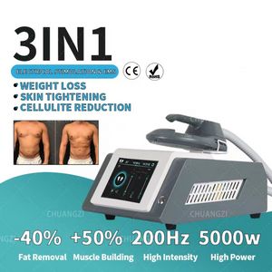 Slimming Machine Body Sculpt Emslim Emshif Remoção de gordura Máquina de remoção de gordura Tesla esculpe o dispositivo eletromagnético focado em alta intensidade