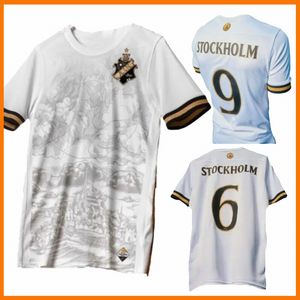 2023 2024 AIK Solna SOCCER maglie STOCCOLMA speciale in edizione limitata FISCHER HUSSEIN OTIENO GUIDETTI THILL TIHI HALITI 132 anni di storia magliette da calcio kit