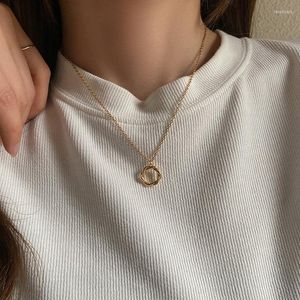 Zincirler Varış Modaya Dönüş Pantant Kolye IN KLavikül Zincir Kolyeleri Kadınlar İçin 2023 Trend Moda Lüks Jewelrychains