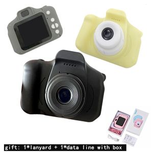 Spielzeugkameras Mini-Cartoon-Kamera Lernspielzeug für Kinder 2-Zoll-HD-Bildschirm Digitalkamera Videorecorder Camcorder Spielzeug für Kinder Mädchen 230225