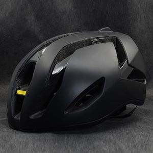 2020 Novo estilo Aero Road Bike Helmet Men ou Women Bicycle Helmet Ciclismo Ultralight Helmets Cascos Black Size M 54-60CM239N