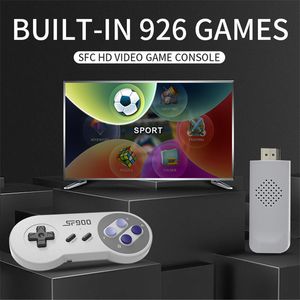 Neueste SF900 4K HD TV Videospiele Host Konsole 2,4G Doppel Spieler Wireless Gamepad Controller Für 16 Bit Handheld Player Retro TV Spielkonsolen