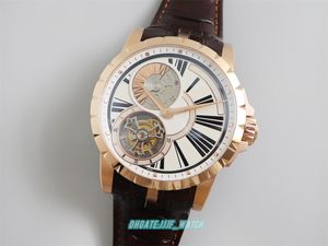 2023 BBR Factory Personed 0261 Diameter 47mm shight 15.5 mmm مجهزة بـ RD520 Movement Movement Flight Tourbillon Machi Watches