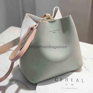 Женская сумка-мешок Роскошная сумка через плечо Сумка высокого качества Большой емкости Сплошной цвет Сумки Новая мода Повседневная сумка Y220609